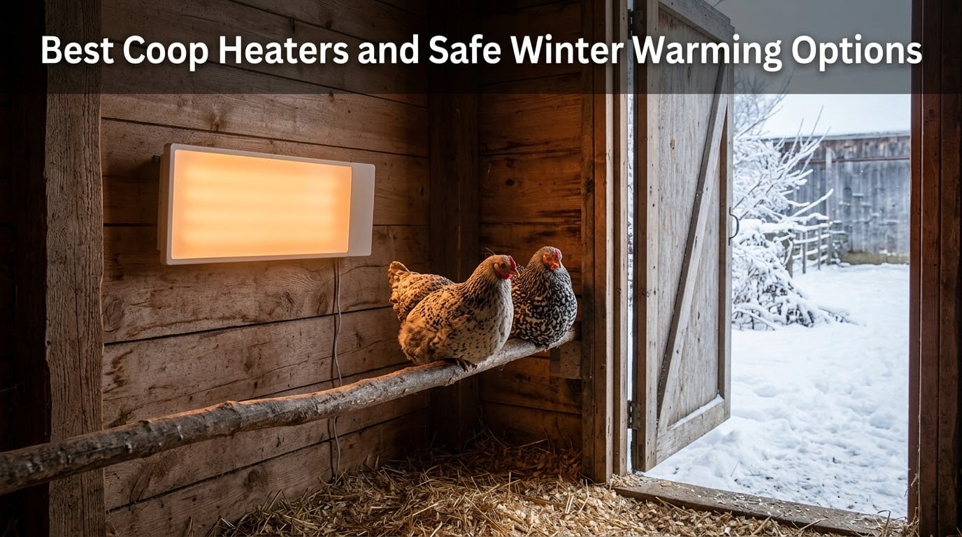 Best Coop Heaters and Safe Winter Warming Options