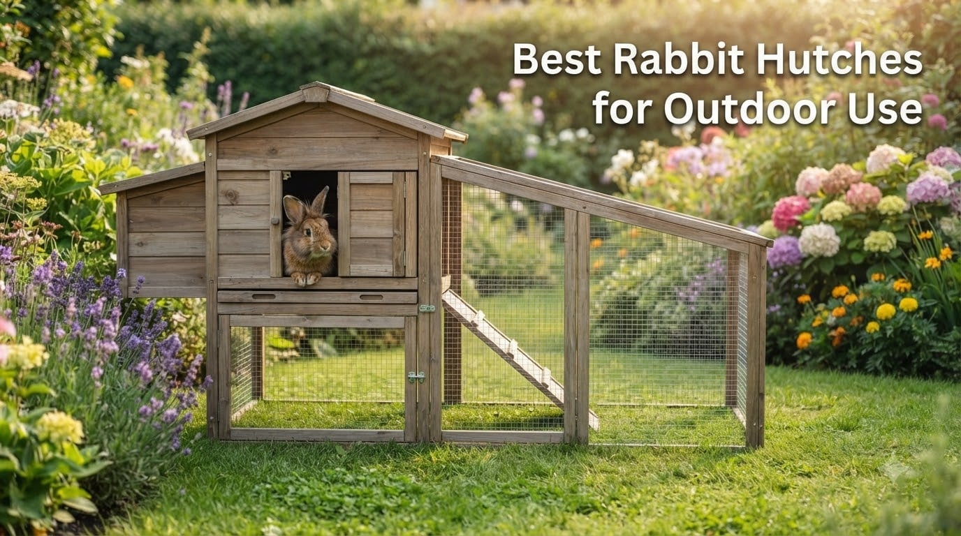 Best Rabbit Hutches for Outdoor Use