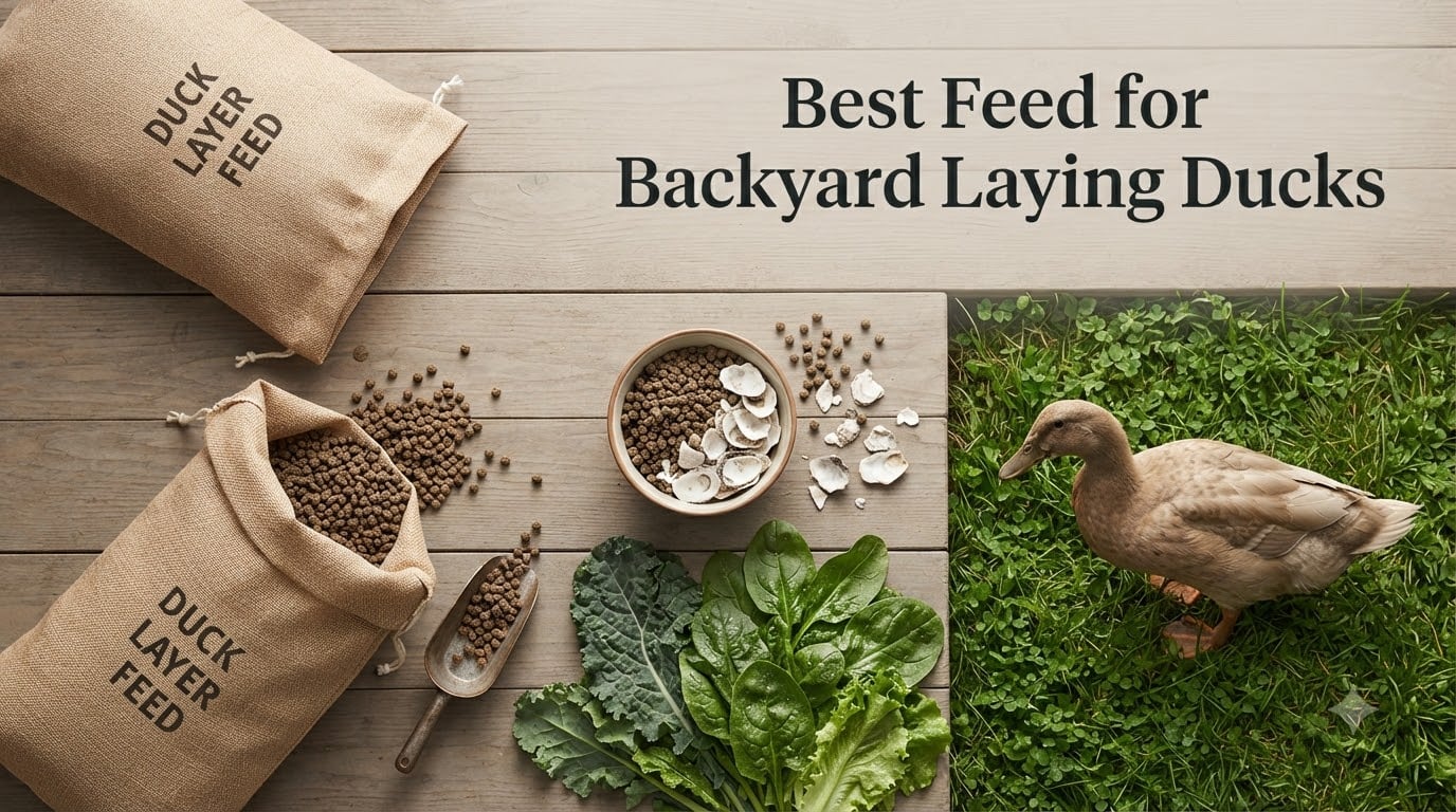 Best Feed for Backyard Laying Ducks