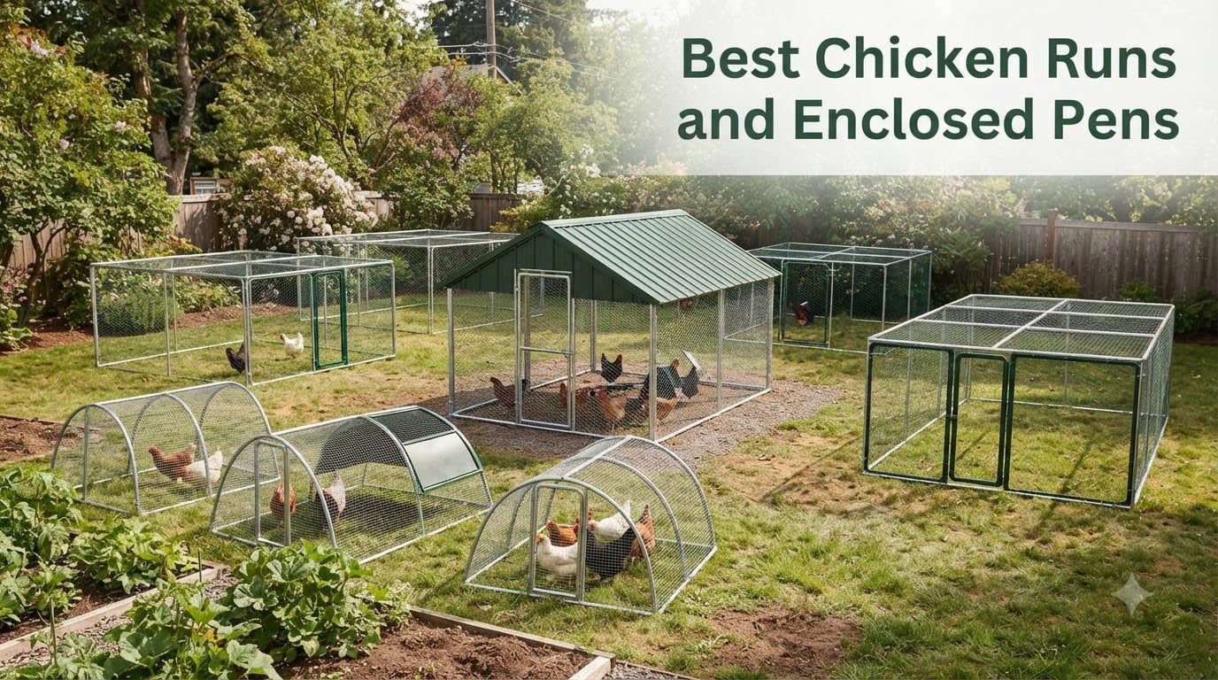 Best Chicken Runs and Enclosed Pens