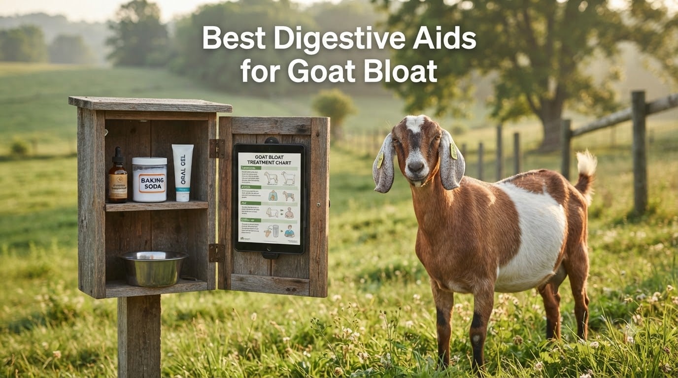 Best Digestive Aids for Goat Bloat
