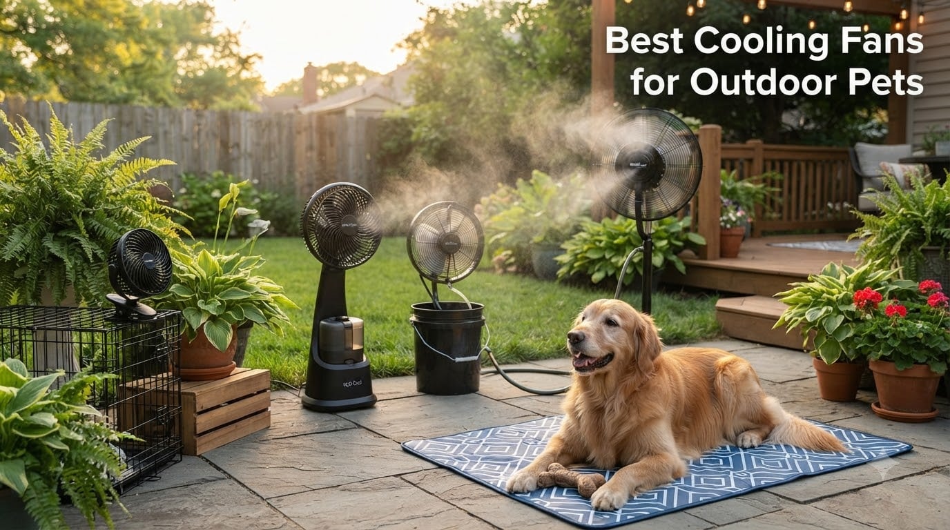 Best Cooling Fans for Outdoor Pets