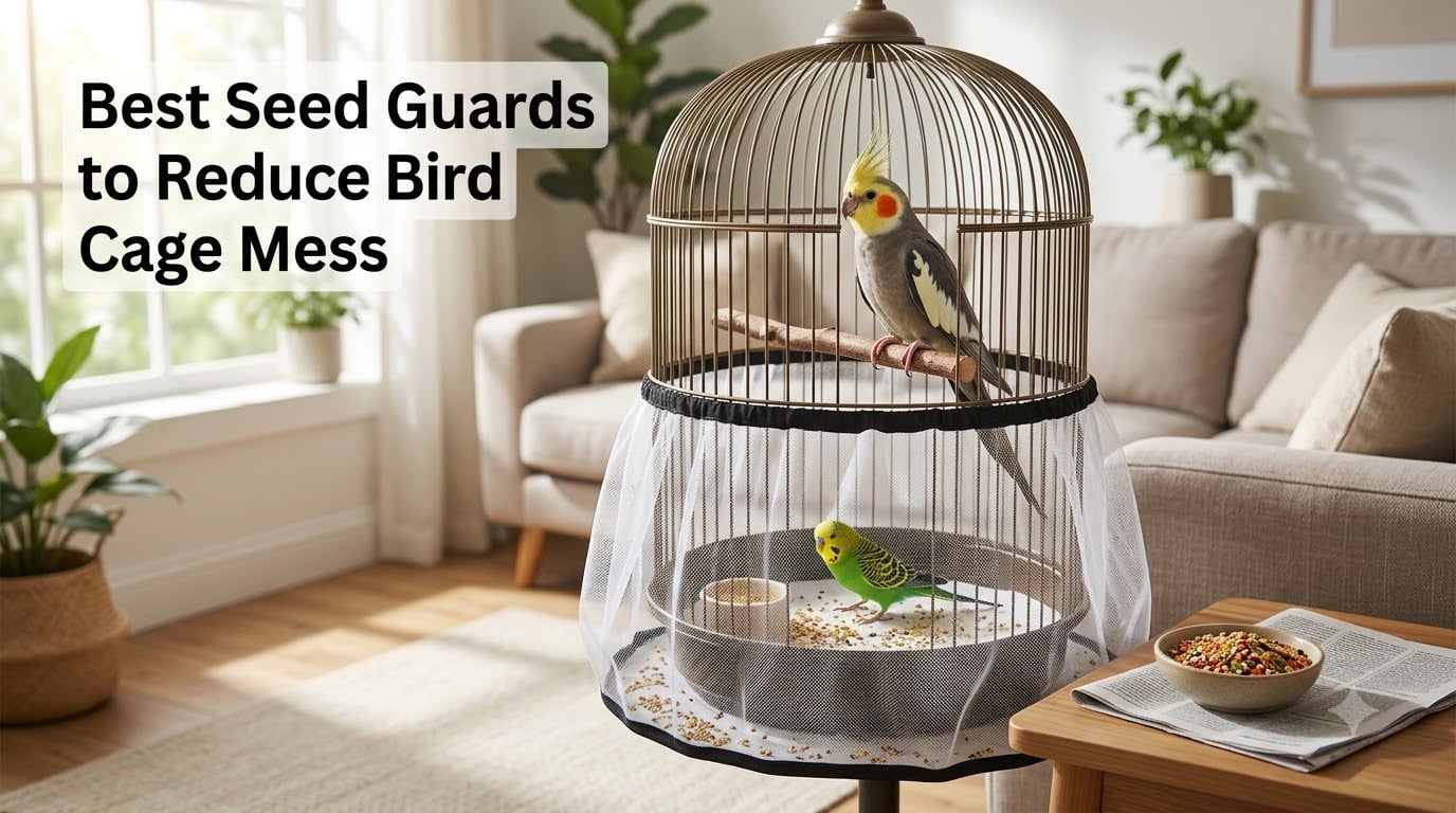 Best Seed Guards to Reduce Bird Cage Mess