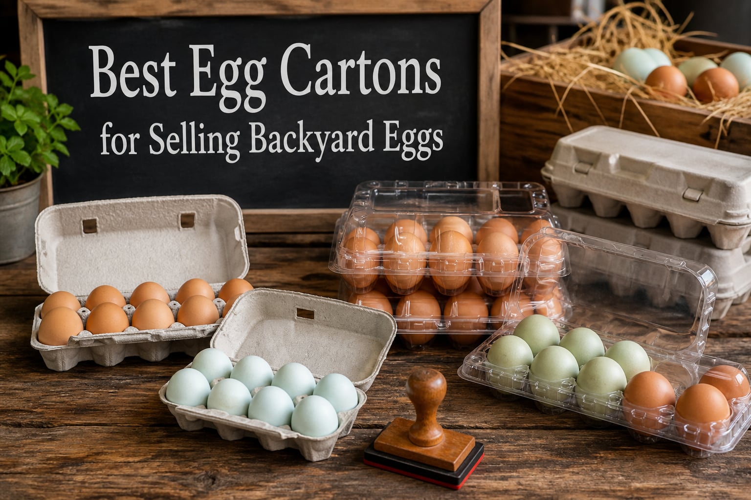 Best Egg Cartons for Selling Backyard Eggs