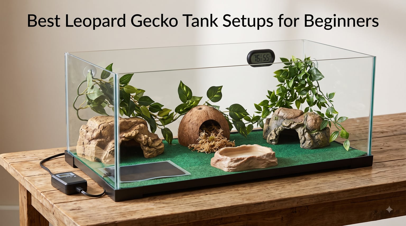 Best Leopard Gecko Tank Setups for Beginners
