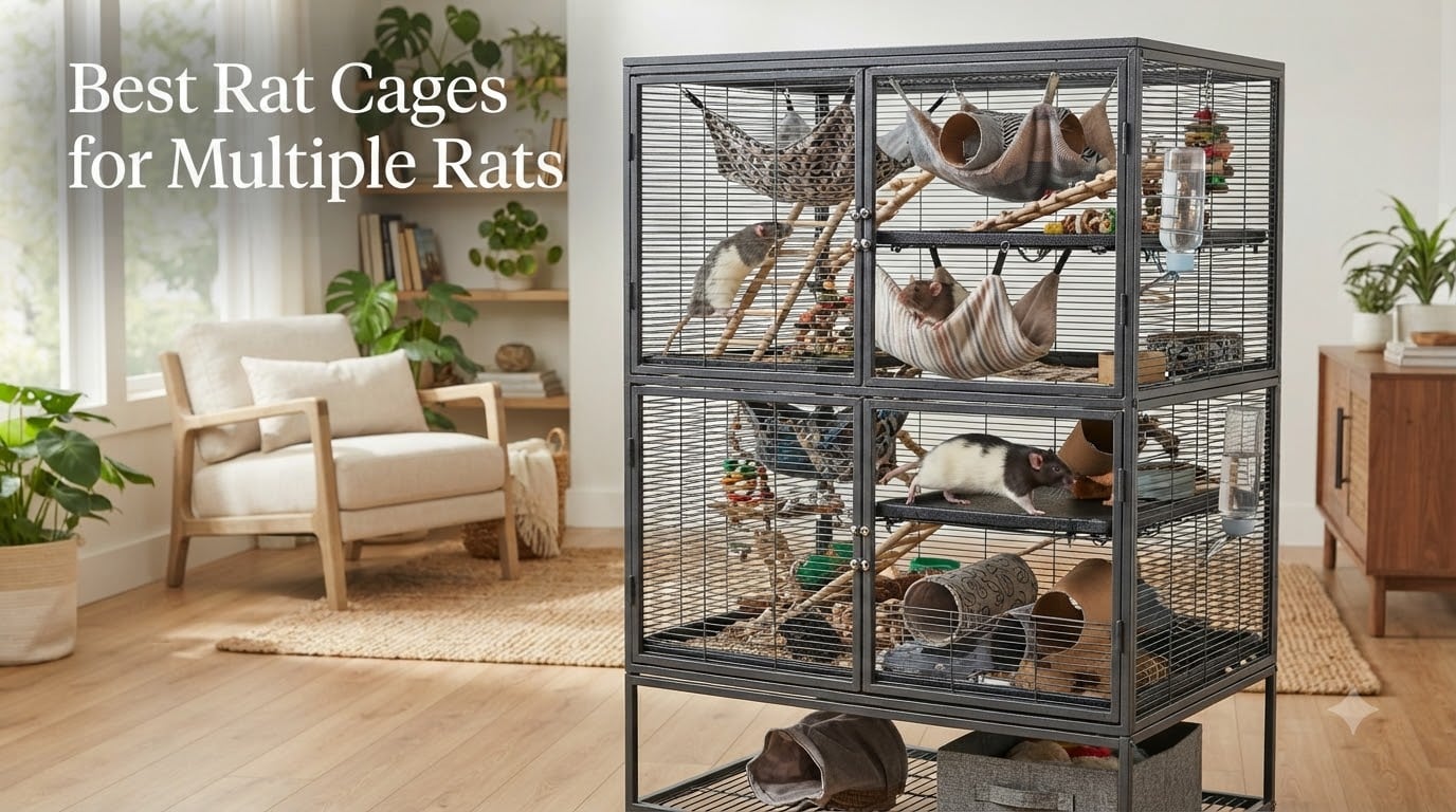Best Rat Cages for Multiple Rats