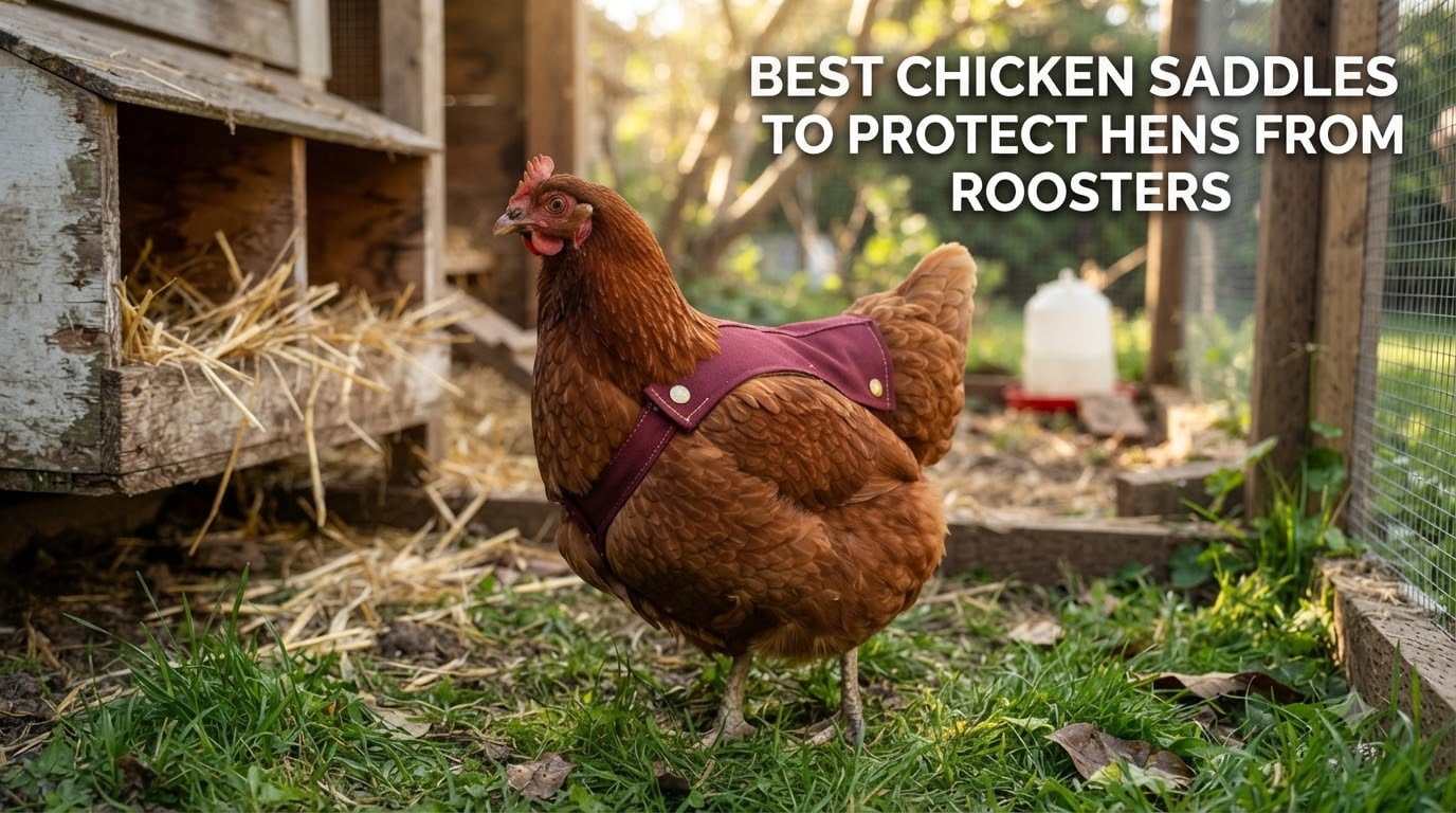 Best Chicken Saddles to Protect Hens from Roosters