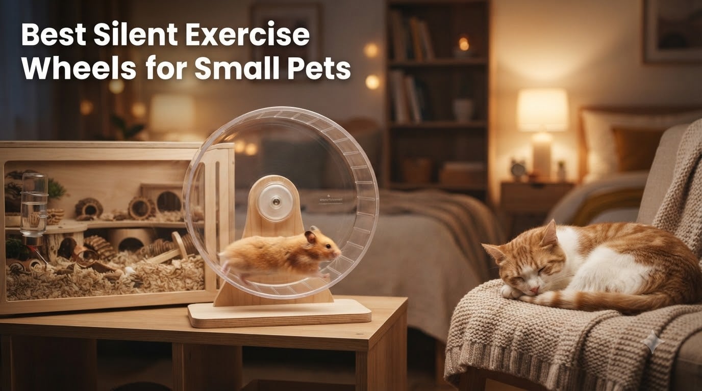 Best Silent Exercise Wheels for Small Pets