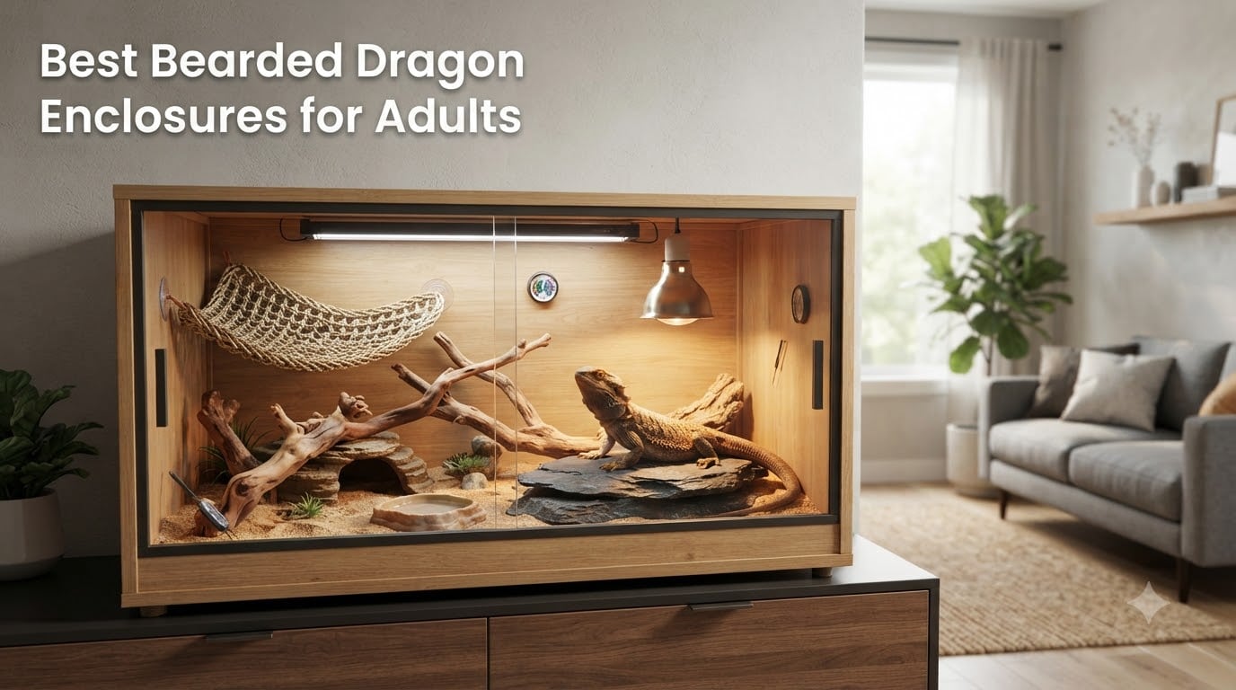 Best Bearded Dragon Enclosures for Adults