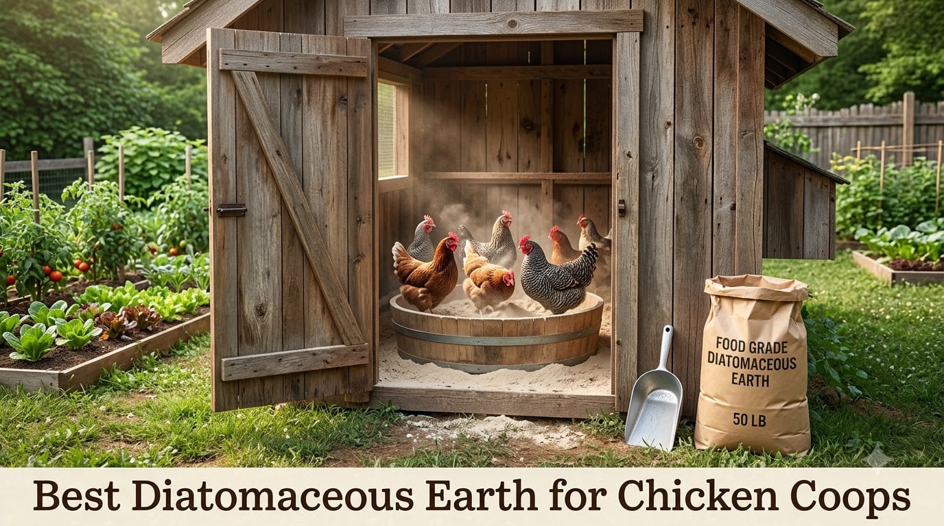 Best Diatomaceous Earth for Chicken Coops
