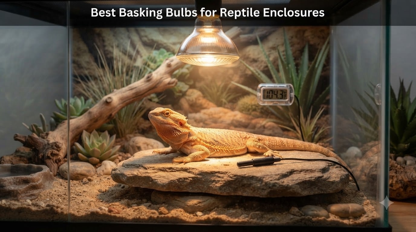 Best Basking Bulbs for Reptile Enclosures