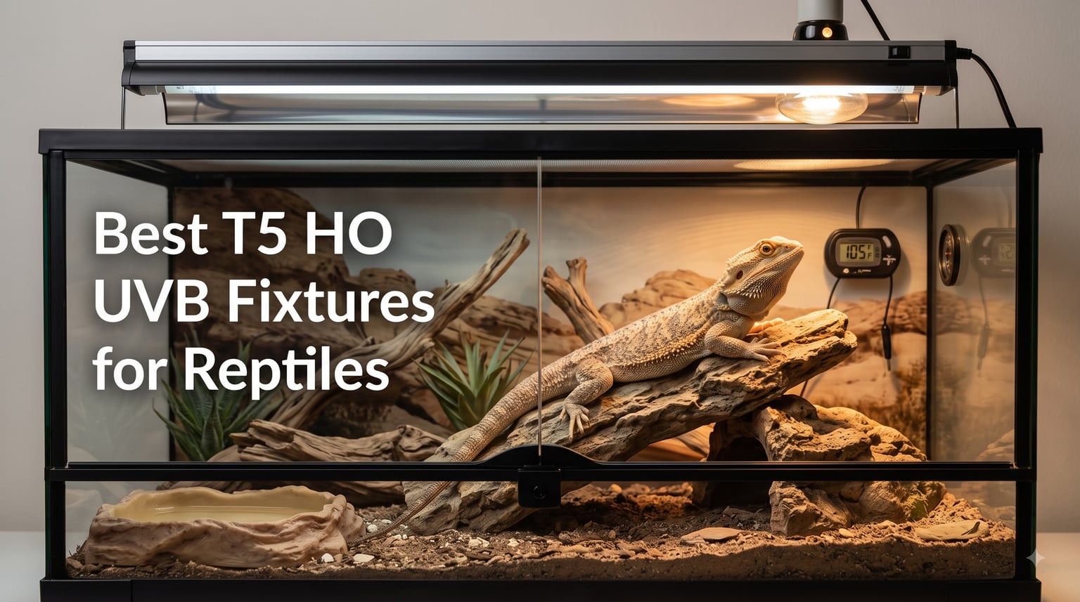 Best T5 HO UVB Fixtures for Reptiles