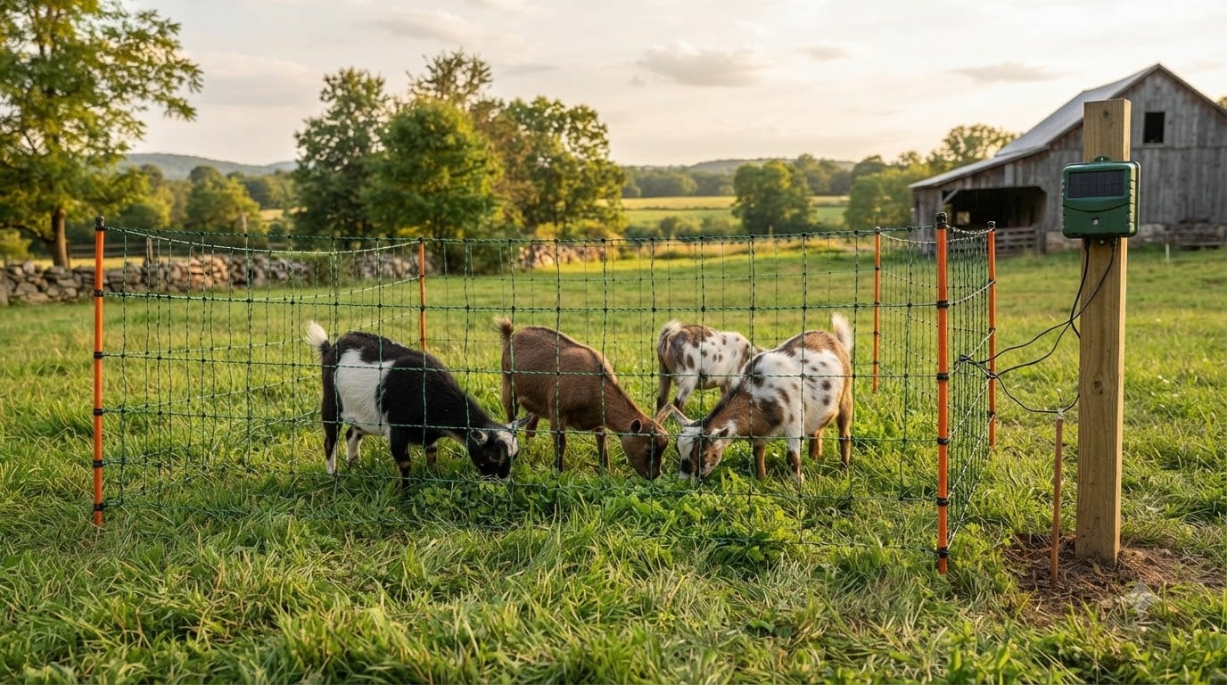 Best Portable Electric Netting for Nigerian Dwarf Goats