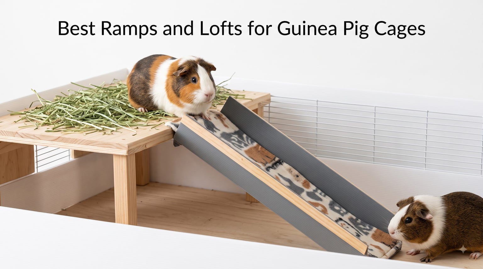 Best Ramps and Lofts for Guinea Pig Cages