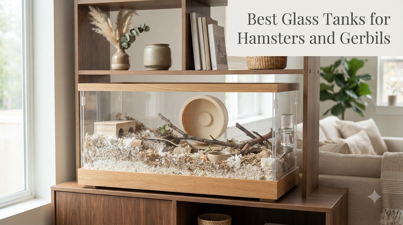 Best Glass Tanks for Hamsters and Gerbils