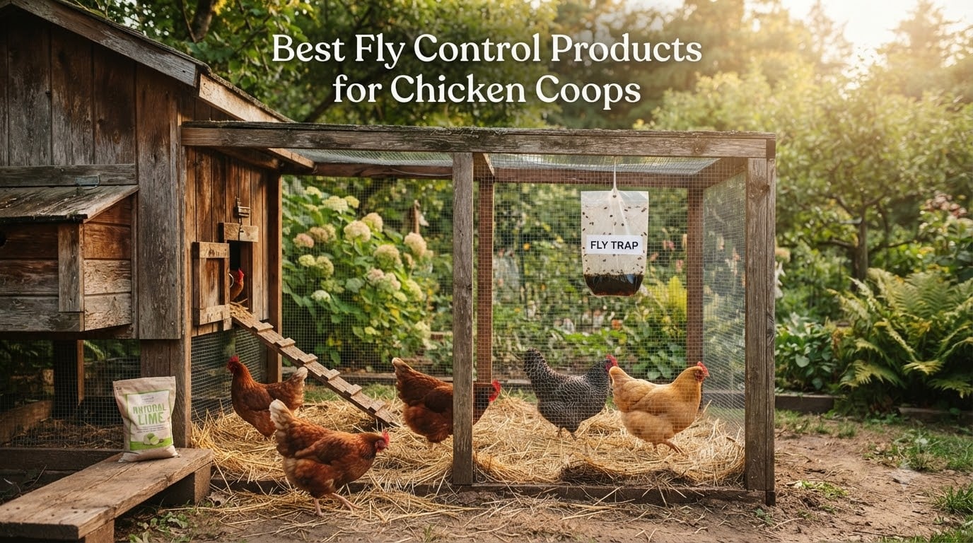 Best Fly Control Products for Chicken Coops