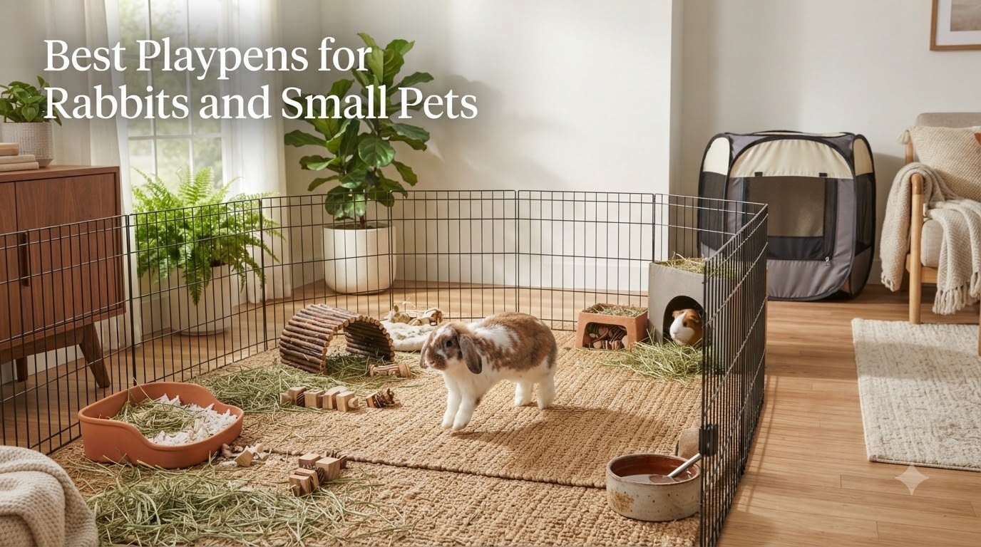 Best Playpens for Rabbits and Small Pets