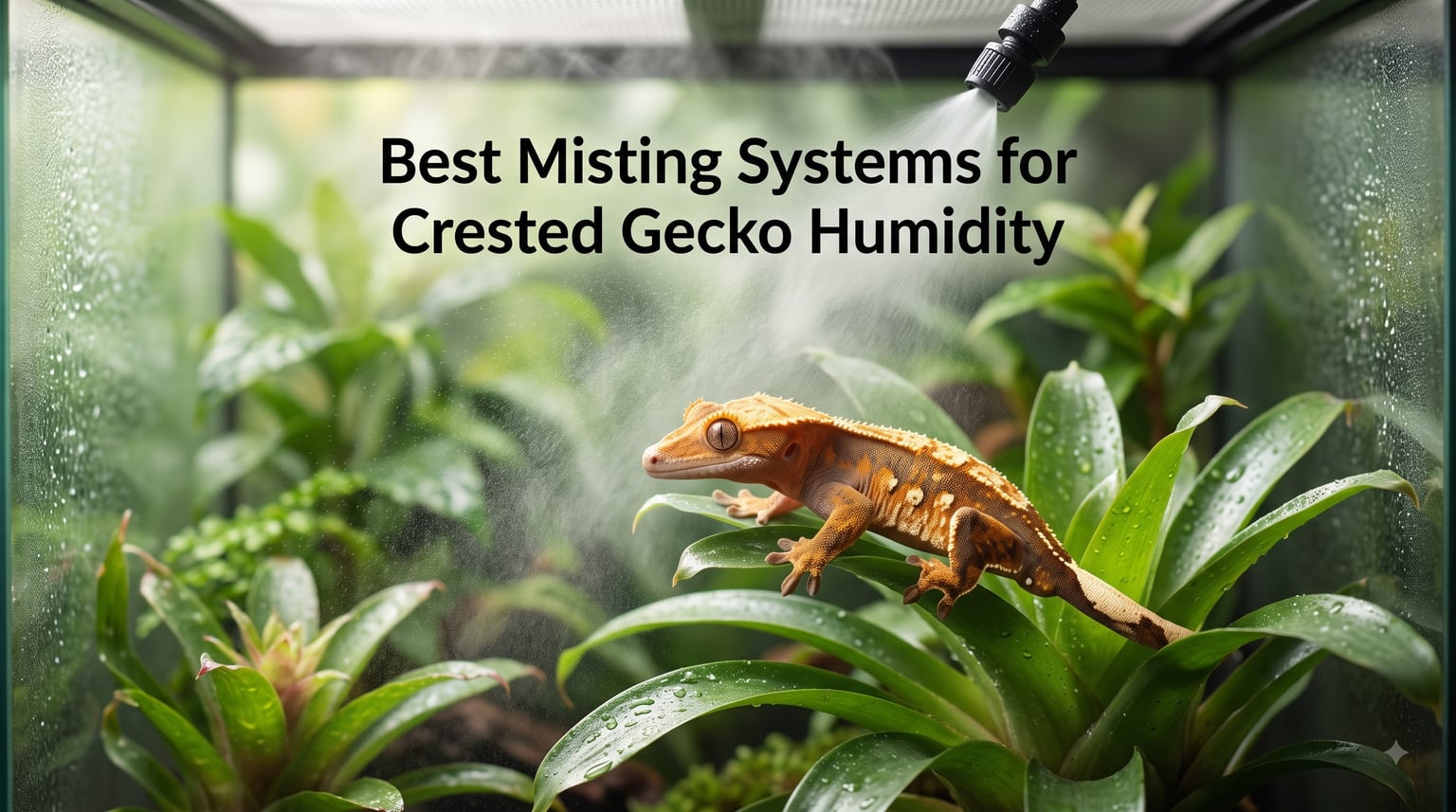 Best Misting Systems for Crested Gecko Humidity