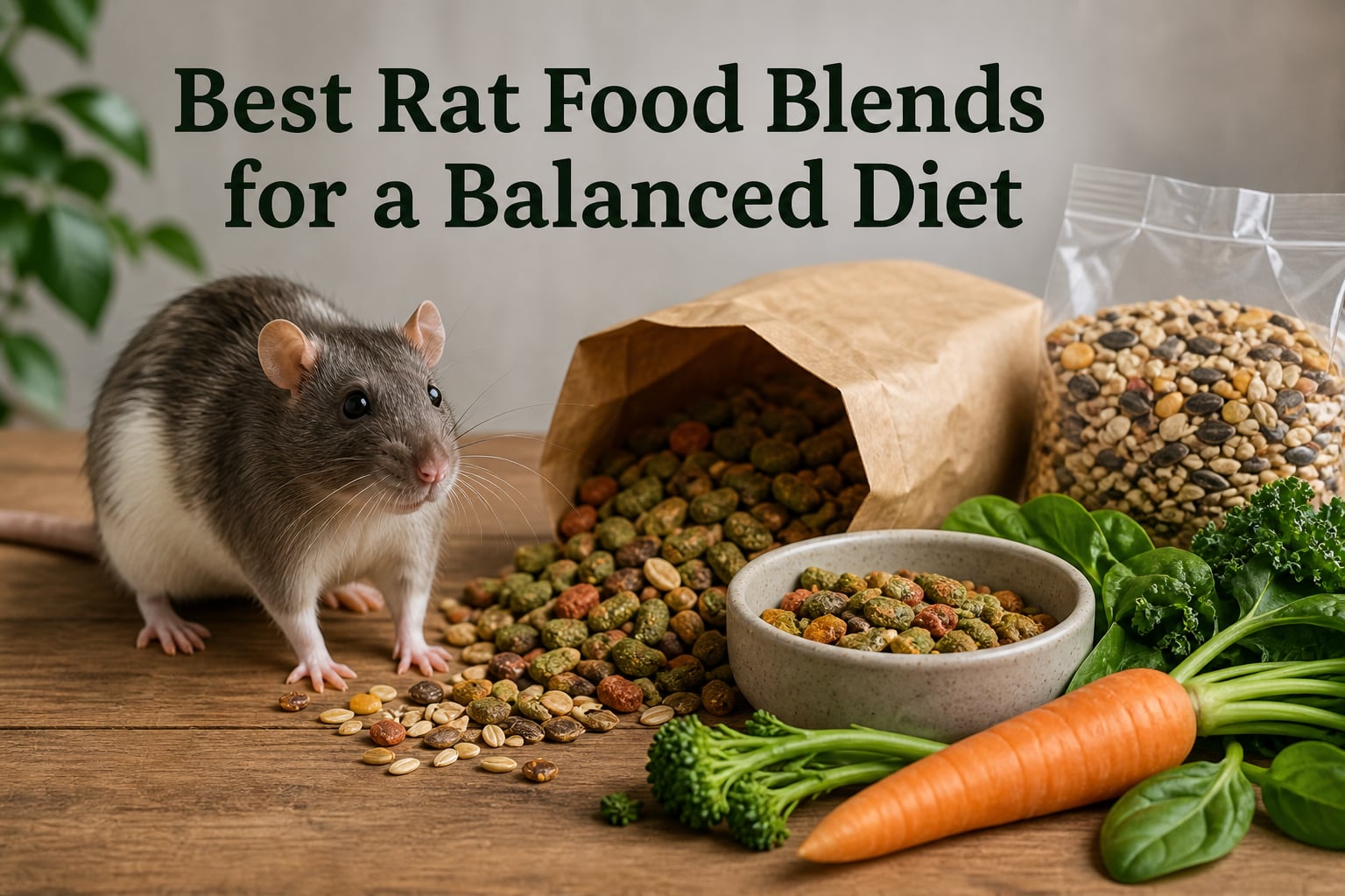 Best Rat Food Blends for a Balanced Diet