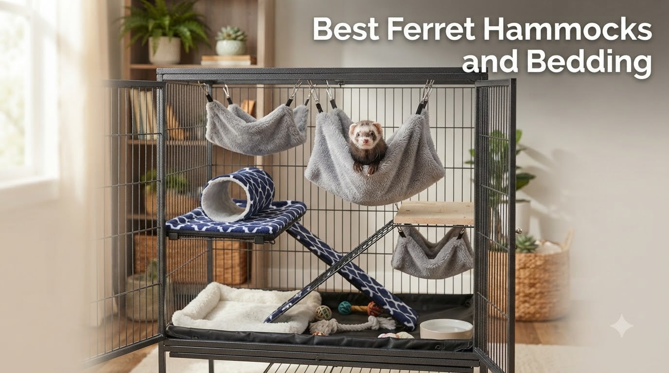 Best Ferret Hammocks and Bedding