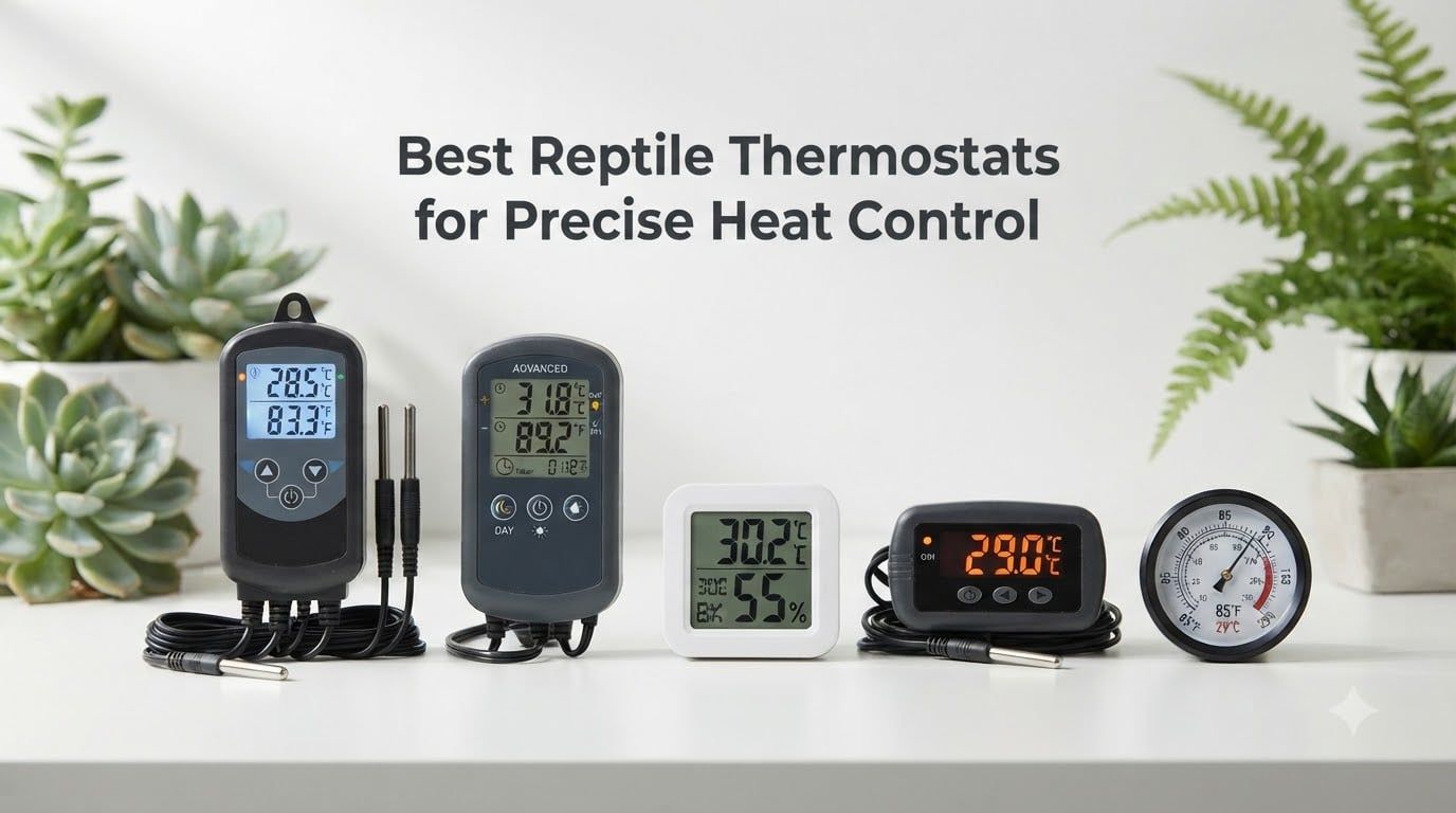 Best Reptile Thermostats for Precise Heat Control