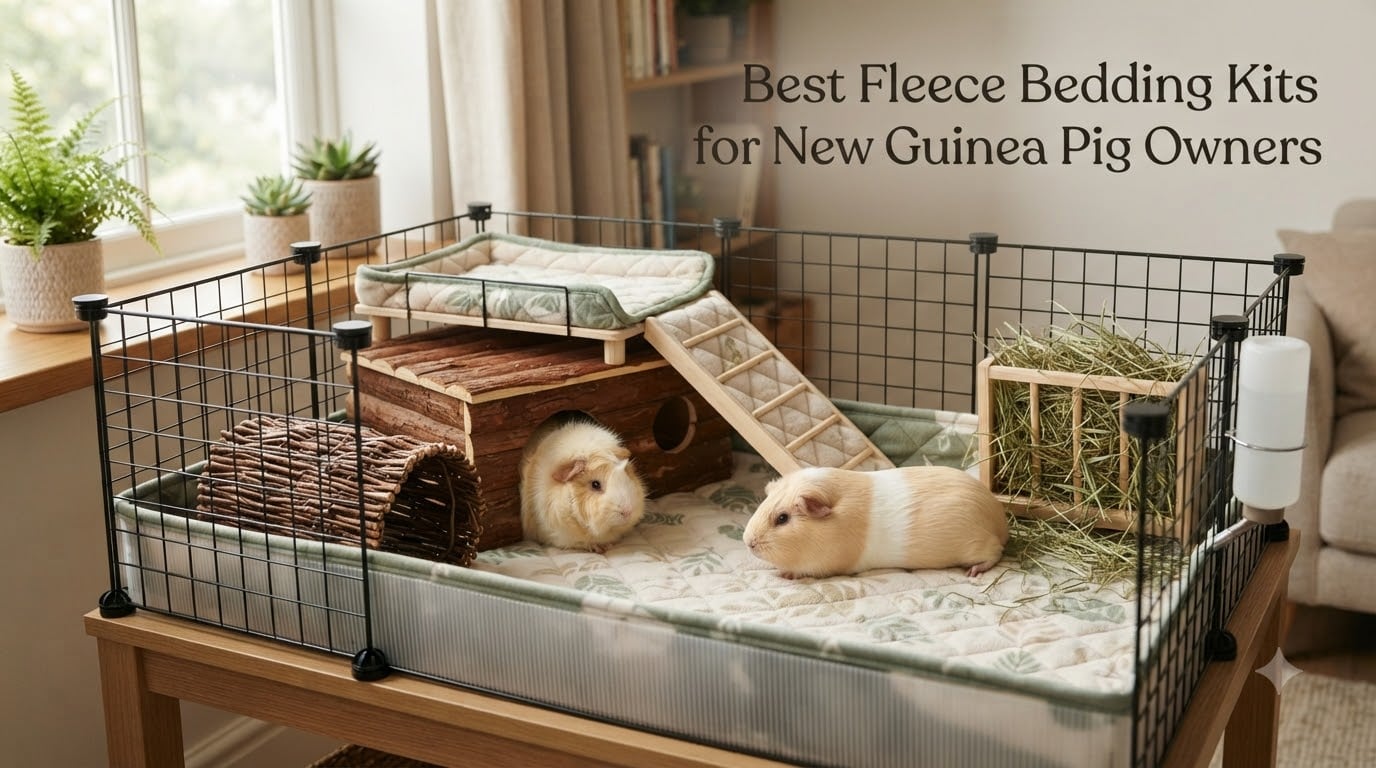 Best Fleece Bedding Kits for New Guinea Pig Owners