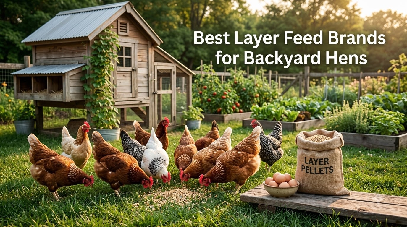 Best Layer Feed Brands for Backyard Hens