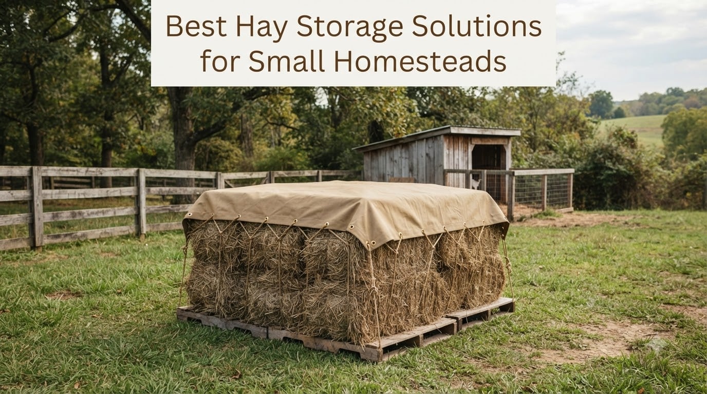 Best Hay Storage Solutions for Small Homesteads