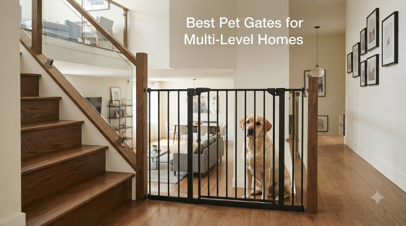 Best Pet Gates for Multi-Level Homes