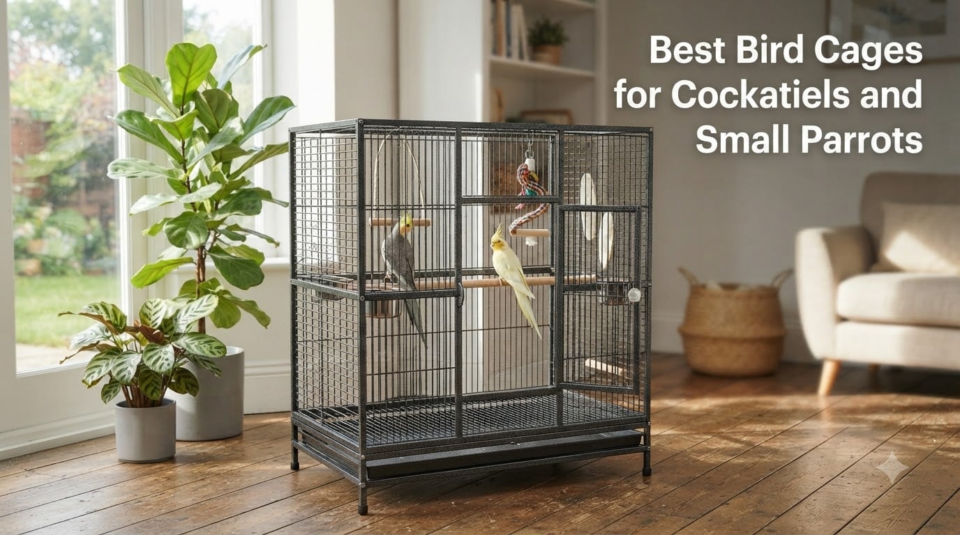 Best Bird Cages for Cockatiels and Small Parrots