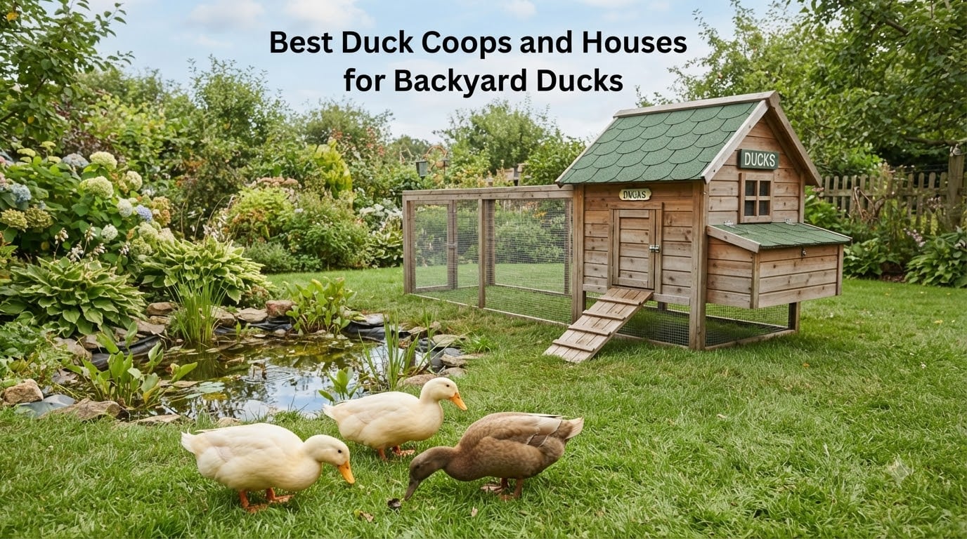 Best Duck Coops and Houses for Backyard Ducks