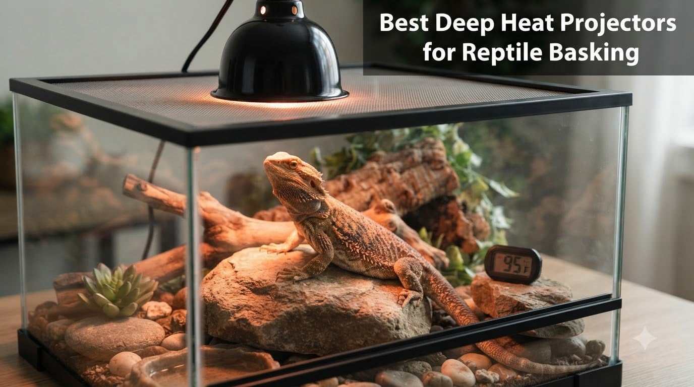 Best Deep Heat Projectors for Reptile Basking
