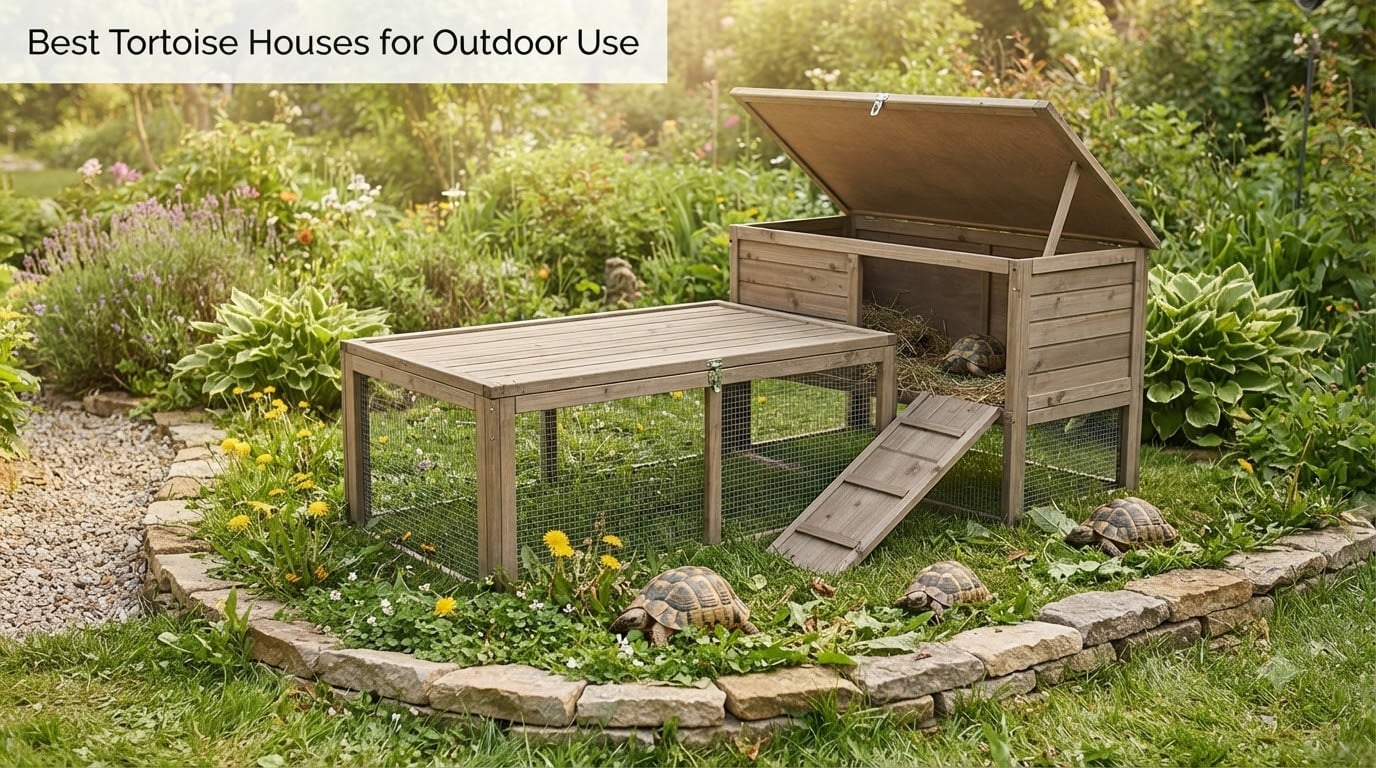 Best Tortoise Houses for Outdoor Use