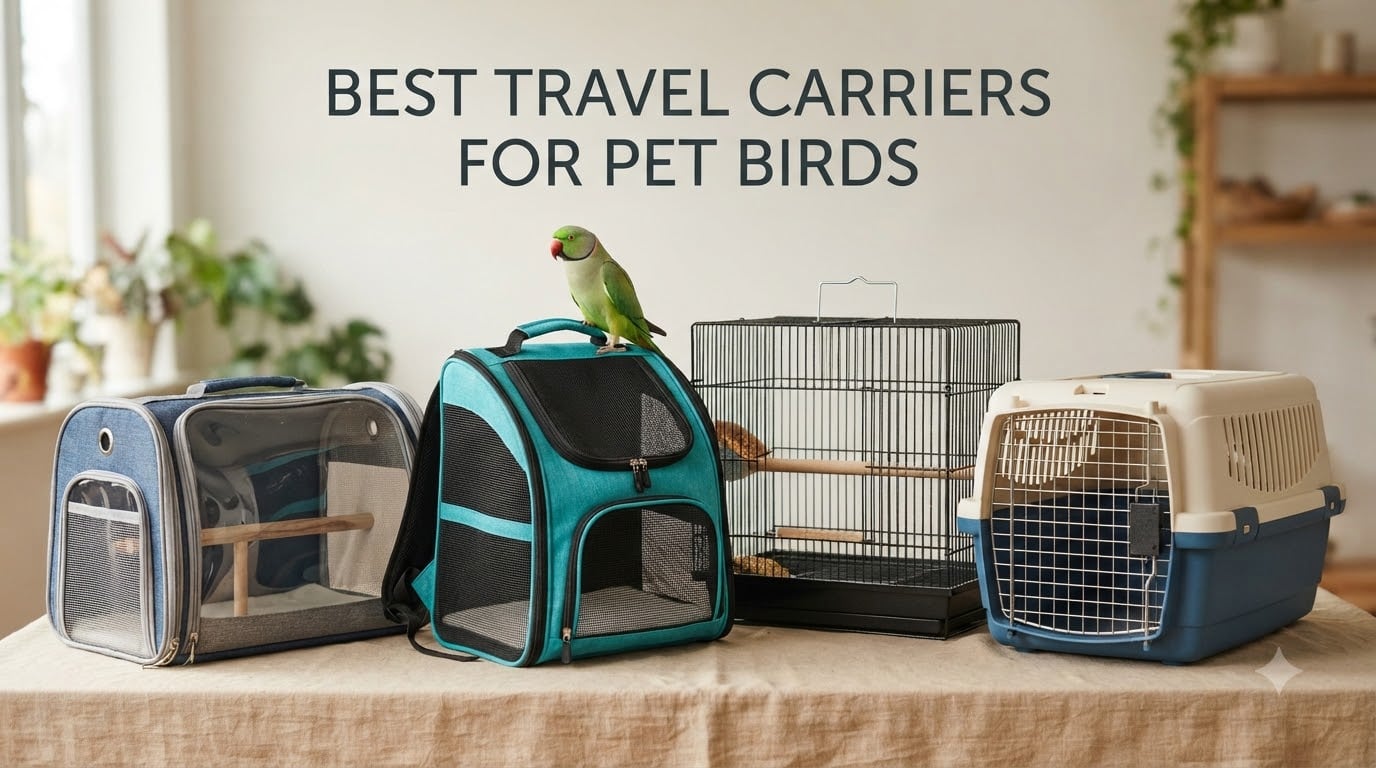 Best Travel Carriers for Pet Birds