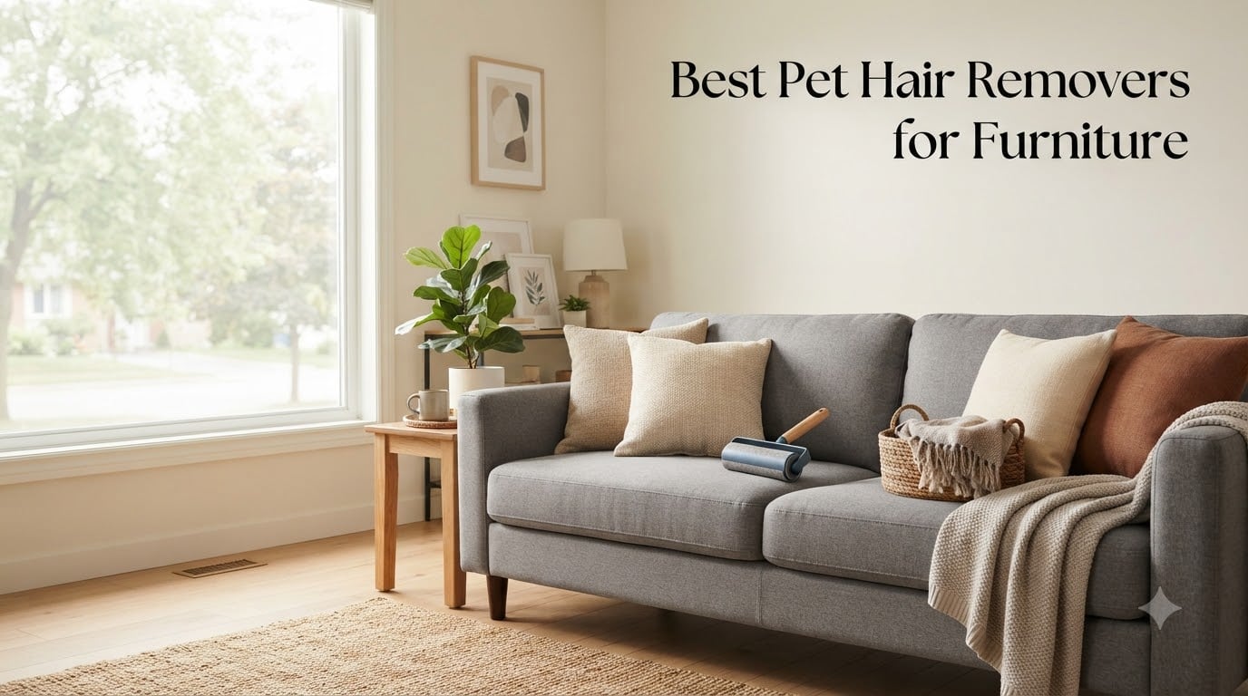 Best Pet Hair Removers for Furniture