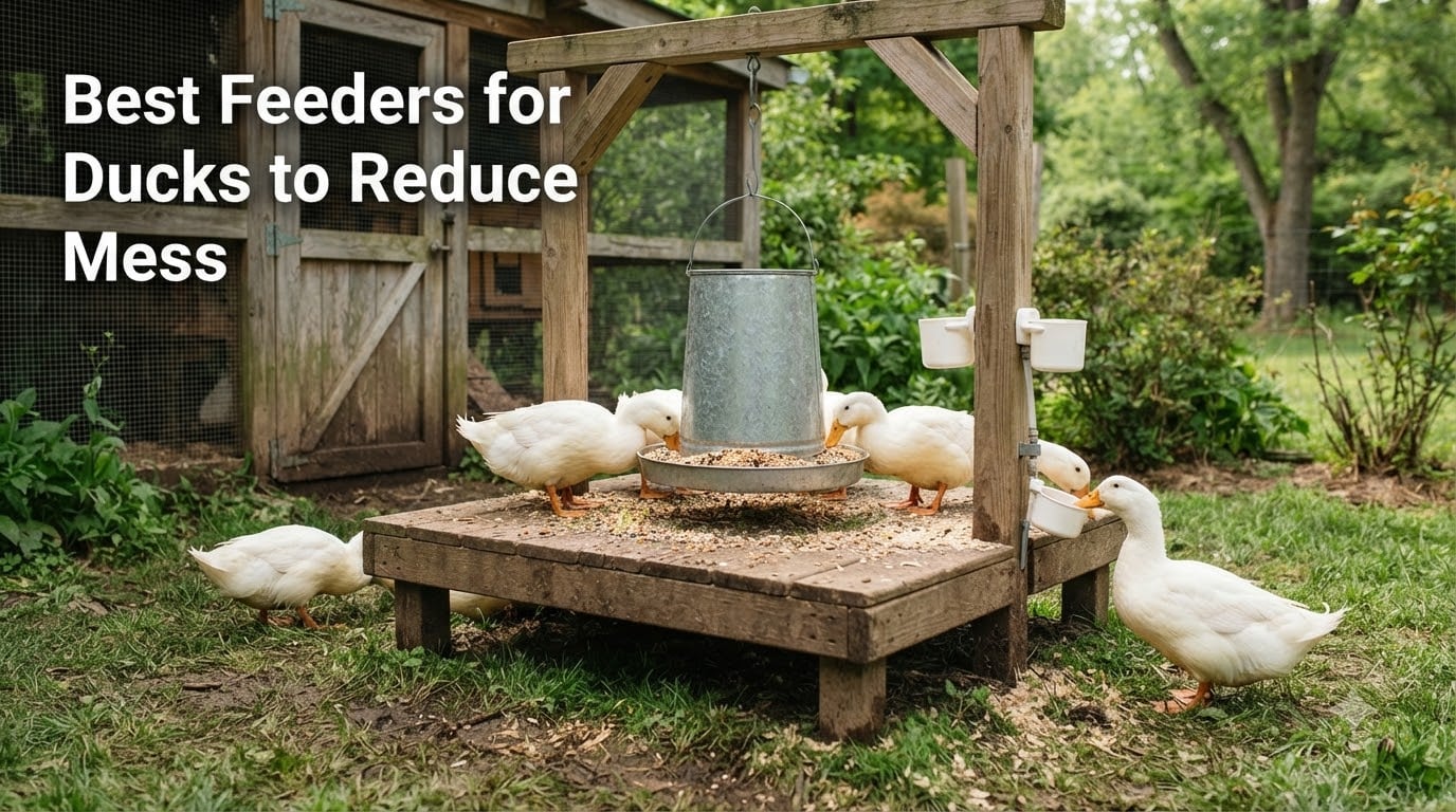 Best Feeders for Ducks to Reduce Mess