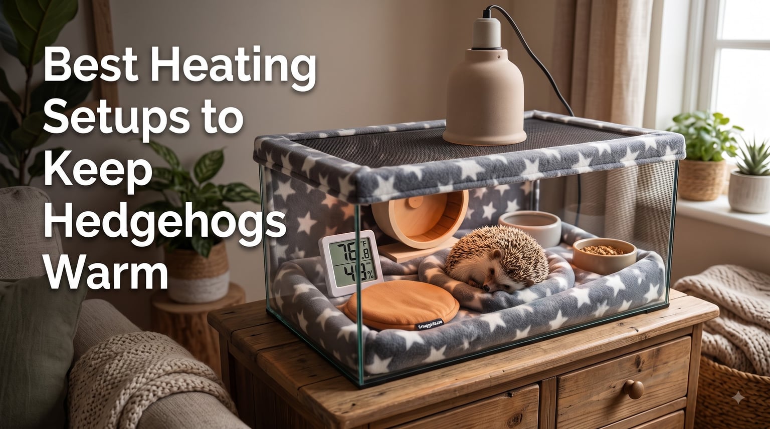 Best Heating Setups to Keep Hedgehogs Warm