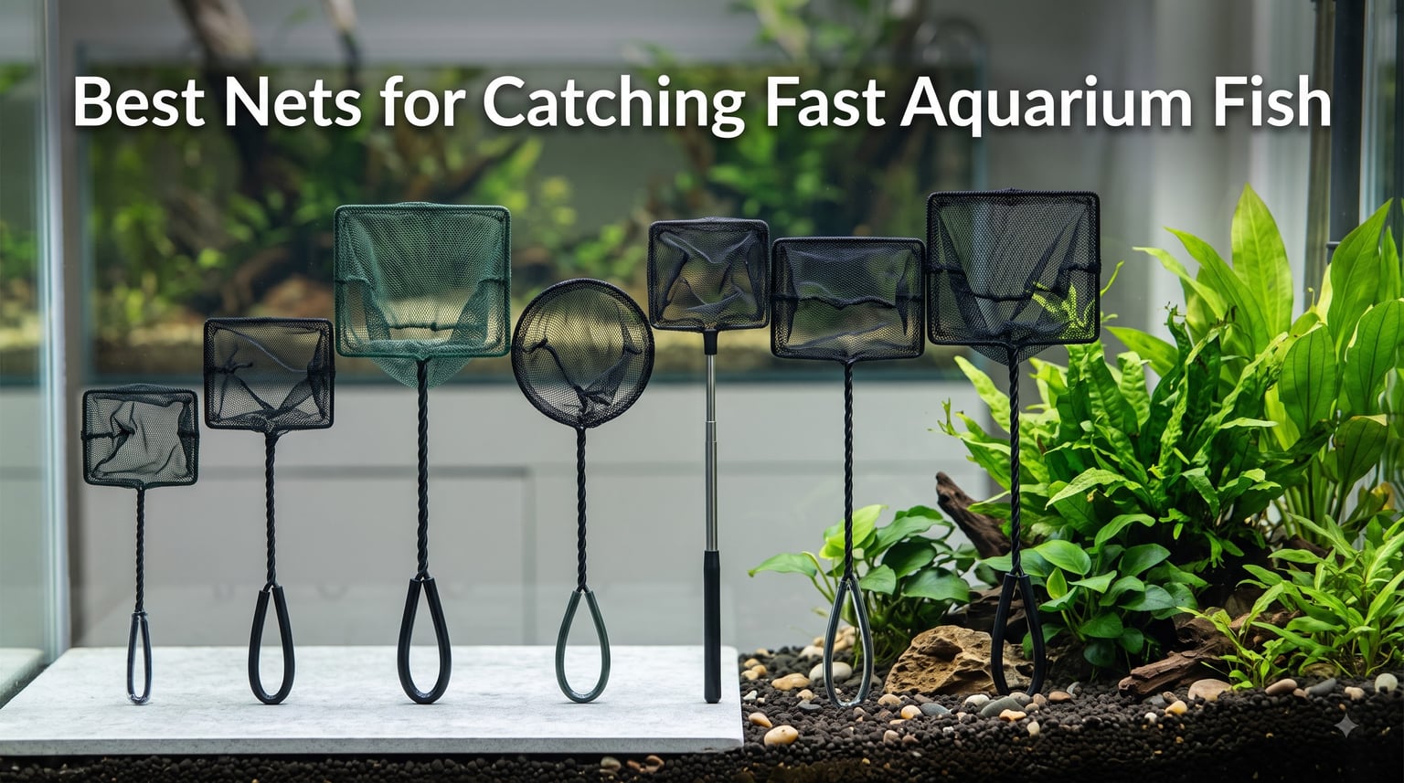 Best Nets for Catching Fast Aquarium Fish
