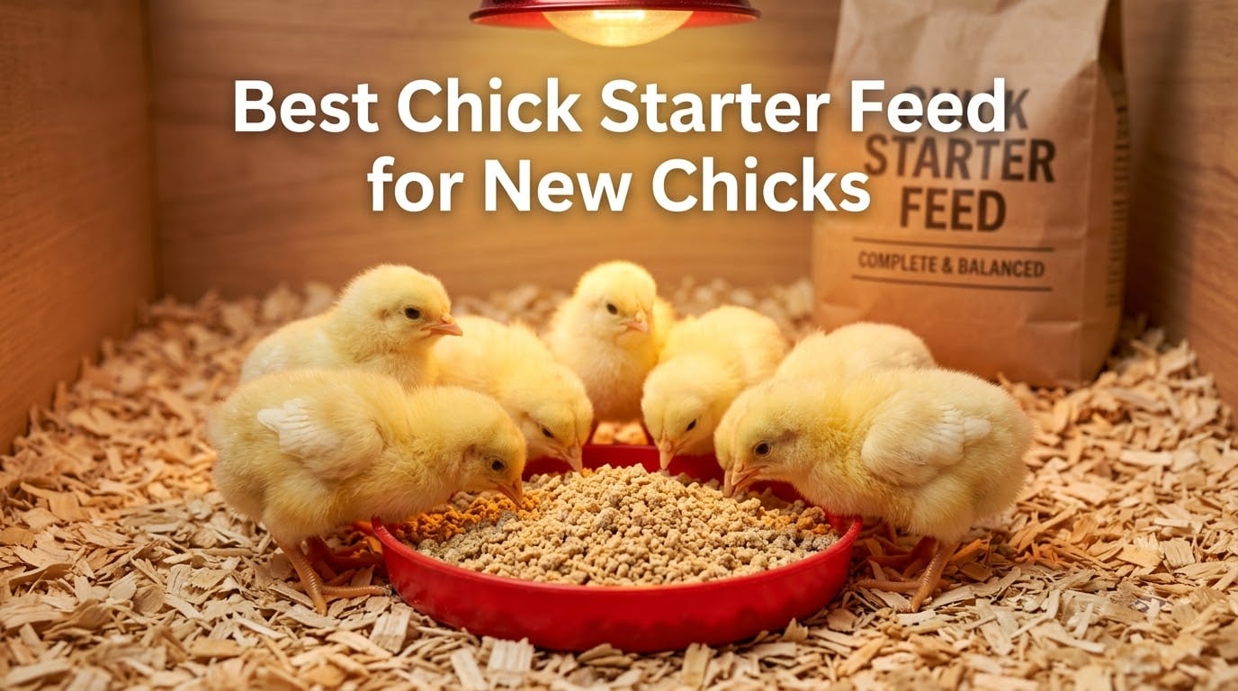 Best Chick Starter Feed for New Chicks