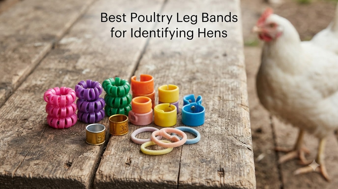 Best Poultry Leg Bands for Identifying Hens