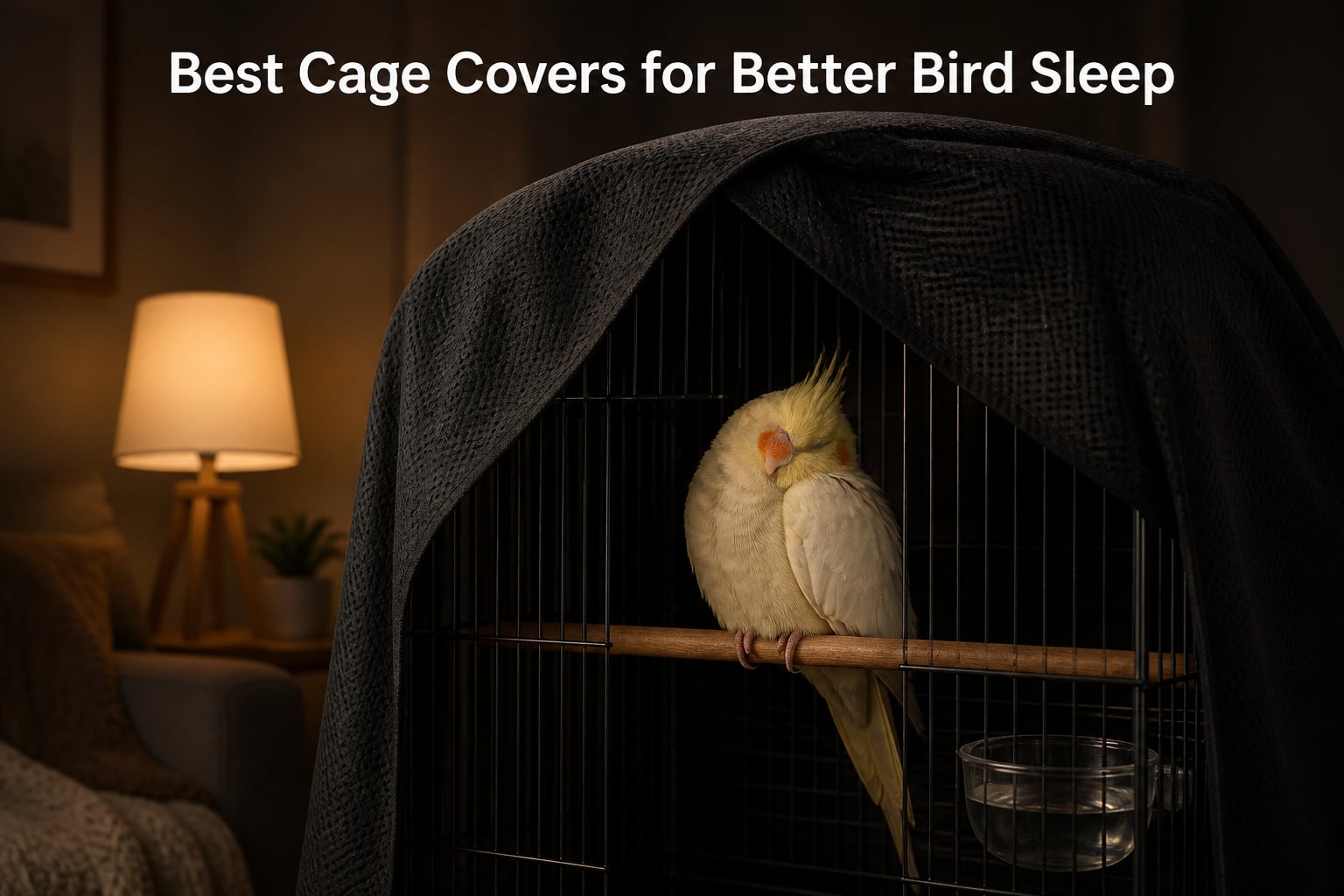 Best Cage Covers for Better Bird Sleep