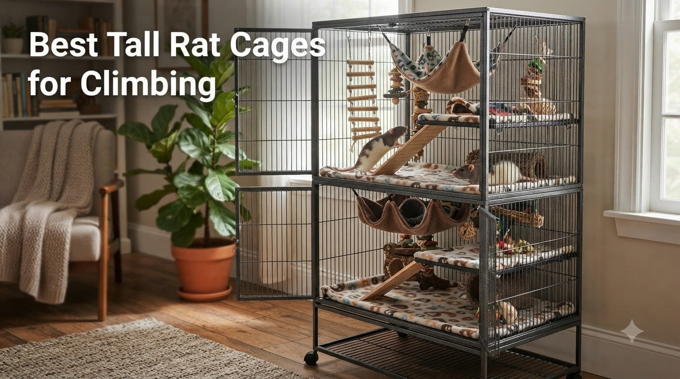 Best Tall Rat Cages for Climbing