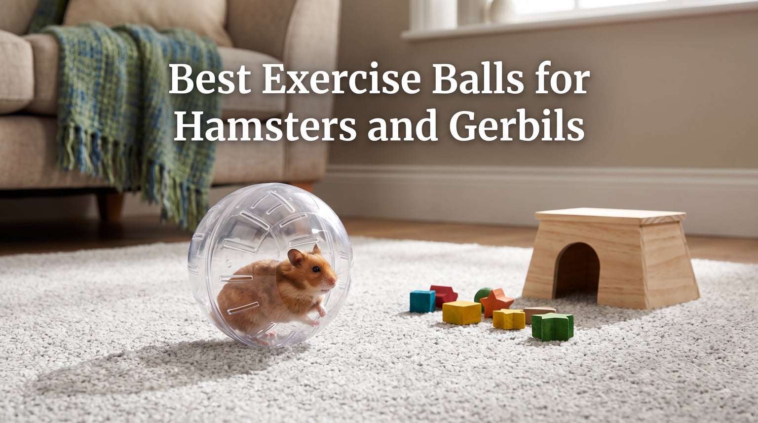 Best Exercise Balls for Hamsters and Gerbils