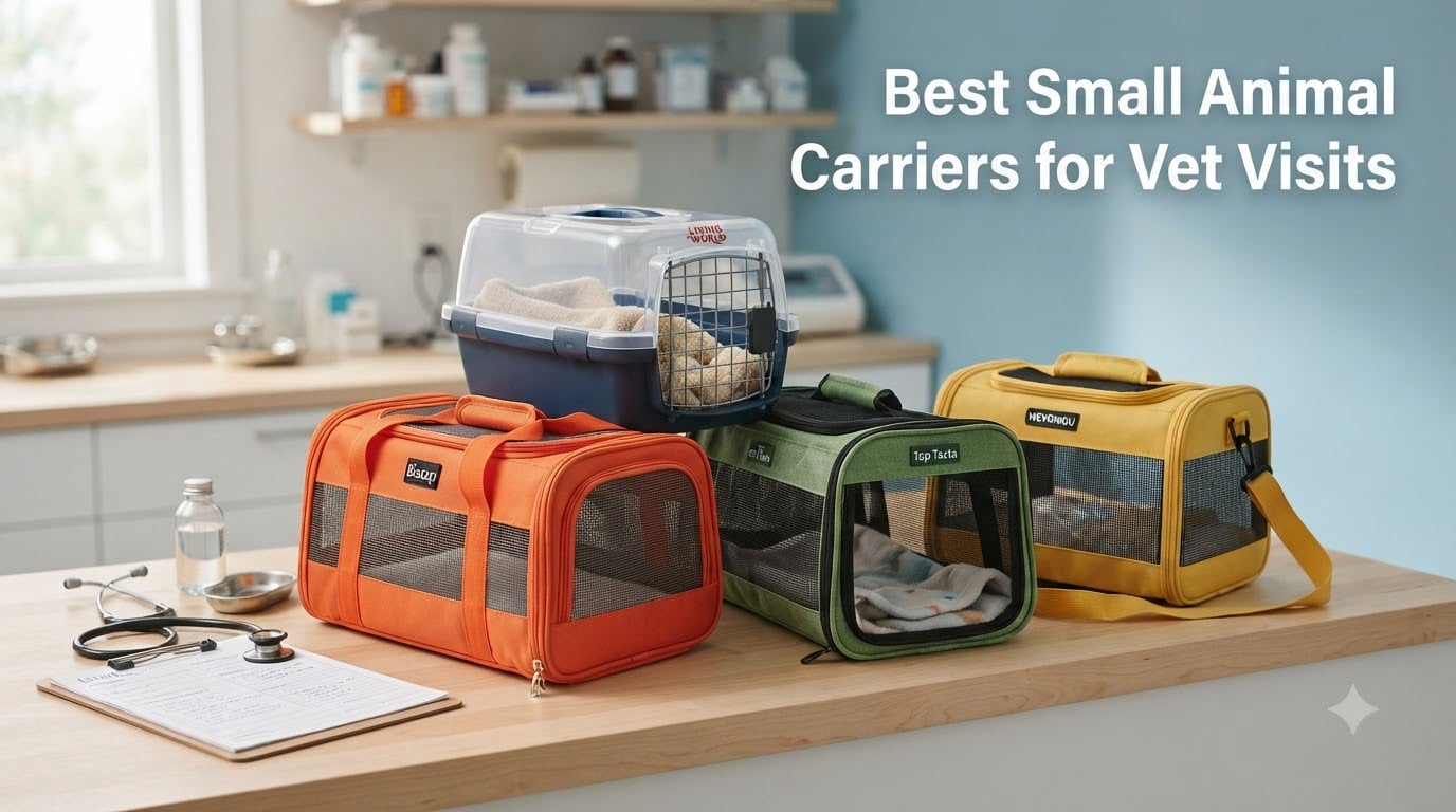 Best Small Animal Carriers for Vet Visits