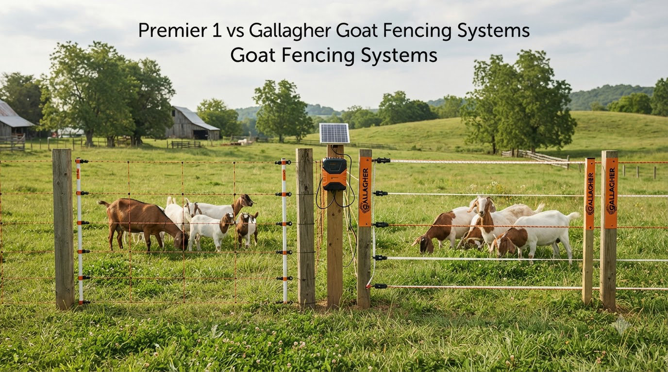 Premier 1 vs Gallagher Goat Fencing Systems