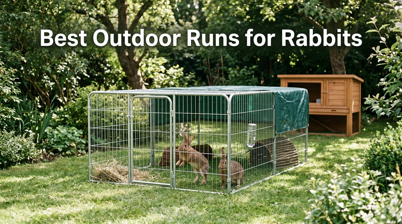 Best Outdoor Runs for Rabbits
