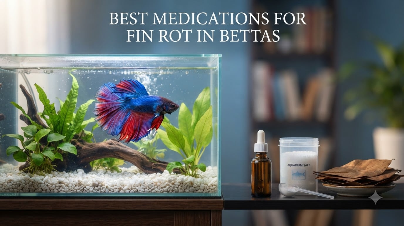 Best Medications for Fin Rot in Bettas