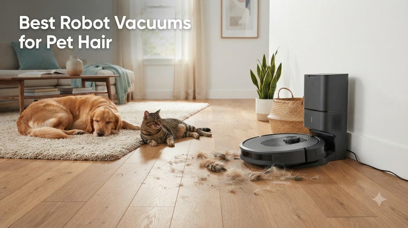 Best Robot Vacuums for Pet Hair