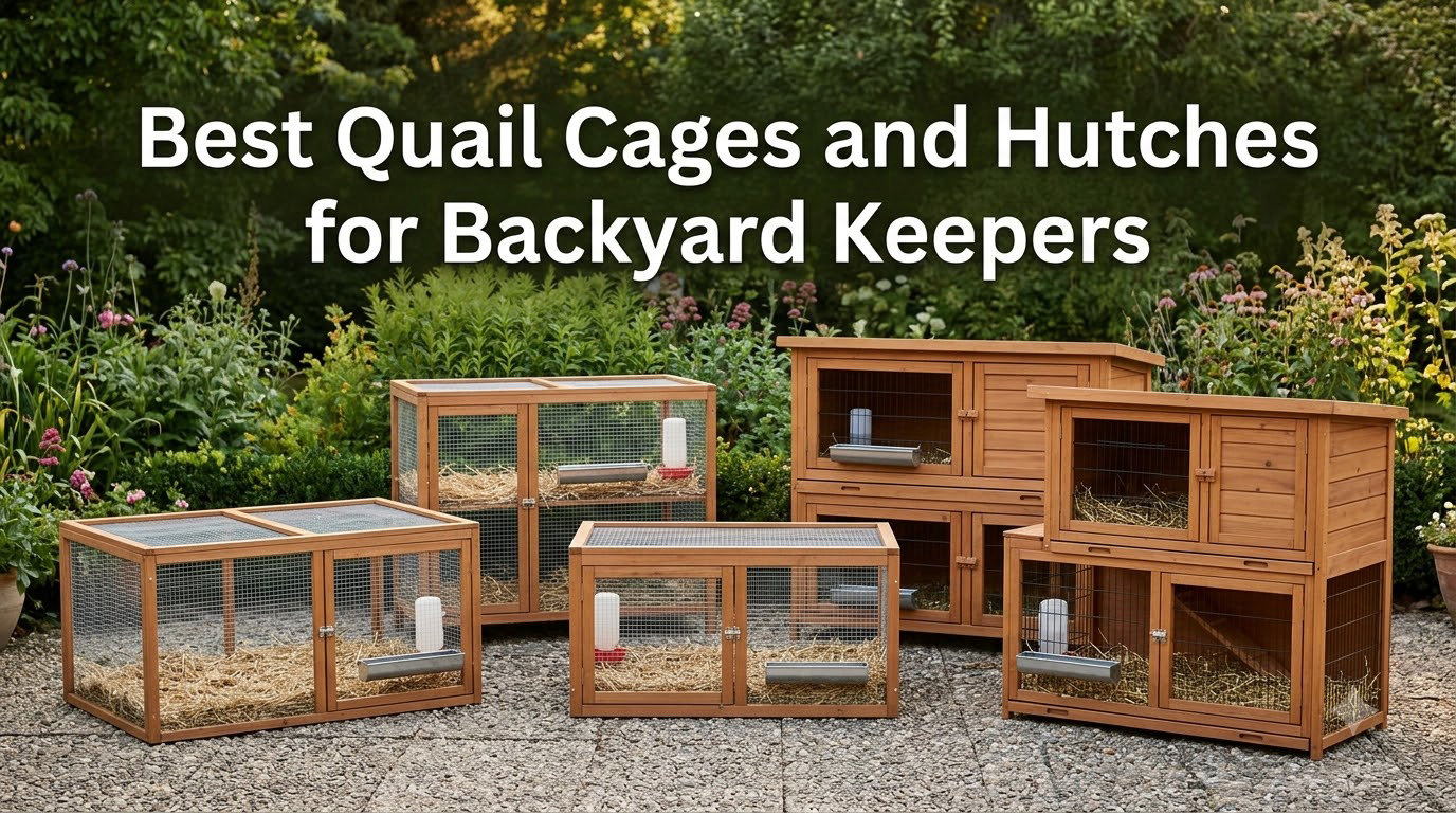 Best Quail Cages and Hutches for Backyard Keepers