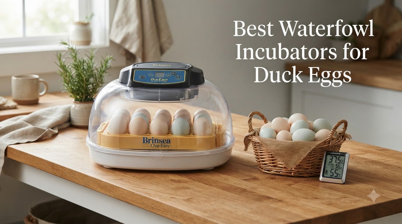 Best Waterfowl Incubators for Duck Eggs